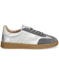 GANT - Cuzima Suede Panelled Sneakers - Lyst