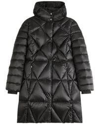 Fay - Quilted Zip-Up Coat - Lyst