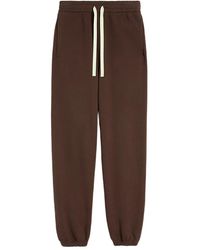 Jil Sander - Cotton Terry Track Pants - Lyst