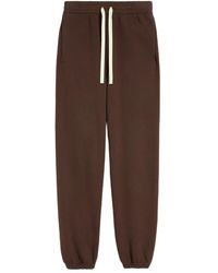 Jil Sander - Cotton Terry Track Pants - Lyst