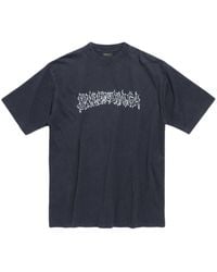 Balenciaga - T-shirt Diy Metal In Cotone - Lyst