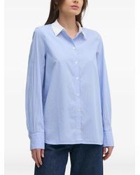 Mos Mosh - Striped Button-Down Shirt - Lyst