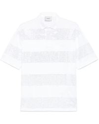 Coperni - Crystal-Striped Polo Shirt - Lyst