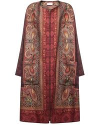 Pierre Louis Mascia - Mantel mit Paisley-Print - Lyst