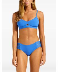 Seafolly - Cut-Out Strappy Bikini Top - Lyst