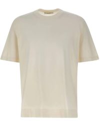 FILIPPO DE LAURENTIIS - Short-sleeve Cotton T-shirt - Lyst