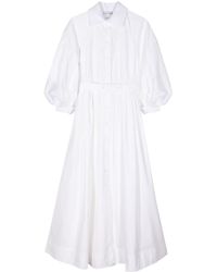 Dice Kayek - Full-skirt Cotton Dress - Lyst