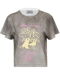 Ashley Williams - Washed-Effect Graphic-Print T-Shirt - Lyst