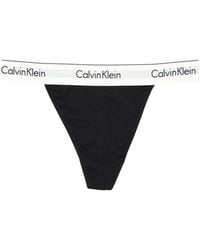 Calvin Klein - Logo-waistband String Thong - Lyst