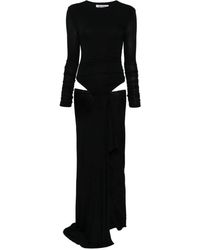 The Attico - Maxikleid mit Cut-Outs - Lyst