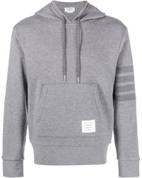 Thom Browne - Sudadera con capucha y detalle de rayas - Lyst