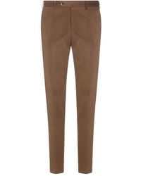PT Torino - Broek Met Knopen - Lyst