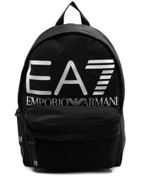 EA7 - Sac à dos à logo imprimé - Lyst
