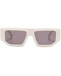 Off-White c/o Virgil Abloh - Logo-Plaque Sunglasses - Lyst