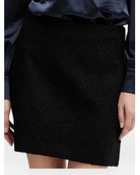 Guess - Bouclé High-Waisted Mini Skirt - Lyst