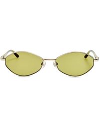 Jacquemus - Sirocco Geometric-Frame Sunglasses - Lyst