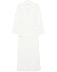 Jonathan Simkhai - Alexandra Pleated Blazer Dress - Lyst