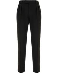 McQueen - Hose mit Falten - Lyst