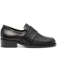 BY FAR - Cyril 40mm Leather Loafers - Lyst