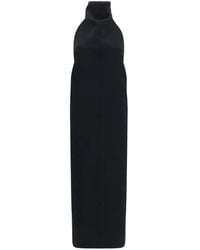 KHAITE - Roxanne Halterneck Maxi Dress - Lyst