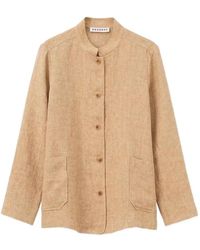 ROSSO35 - Mandarin-Collar Patch-Pocket Jacket - Lyst