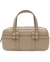 La Portegna - Bibi Knotted Leather Tote Bag - Lyst