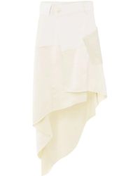 JW Anderson - Jupe Mi-Longue À Design Asymétrique - Lyst