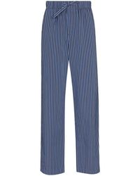 Tekla - Verneuil Stripe-pattern Pajama Bottoms - Lyst