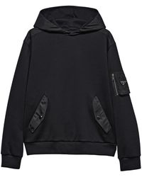 Prada - Klassischer Hoodie - Lyst