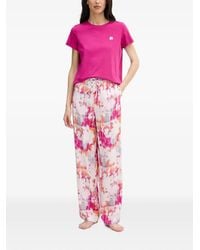 DKNY - Pyjama À Imprimé Abstrait - Lyst