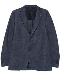 Tagliatore - Single-Breasted Blazer - Lyst