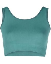 Rick Owens - Ribbed-Knit Cropped Top - Lyst