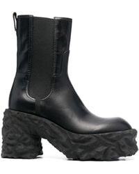 Premiata - 95mm Chunky-block Heel Boots - Lyst