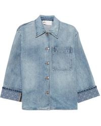 Tory Burch - Barn Denim Jacket - Lyst