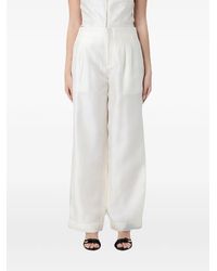 STAUD - Pierre Wide-Leg Trousers - Lyst