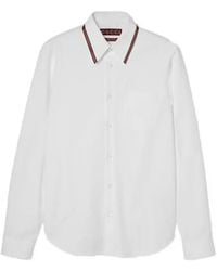 Gucci - Oxford Cotton Shirt - Lyst