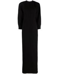 Saint Laurent - Open-Back Maxi Dress - Lyst