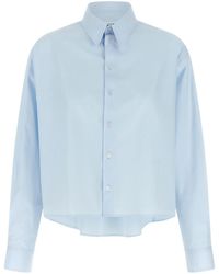 MM6 by Maison Margiela - Poplin Shirt - Lyst