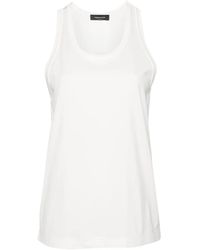 Fabiana Filippi - Panelled Cotton Tank Top - Lyst