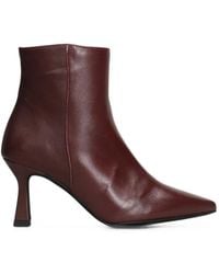Pedro Miralles - Pointed-Toe Leather Ankle Boots - Lyst