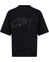 DSquared² - Iconique Loose Fit T-Shirt - Lyst