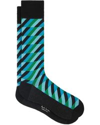 Paul Smith - Socken mit diagonalen Streifen - Lyst