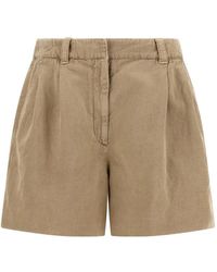 Brunello Cucinelli - Baggy Shorts - Lyst