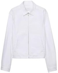 Prada - Zip-Up Shirt Jacket - Lyst