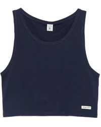 Sporty & Rich - Débardeur À Patch Logo - Lyst