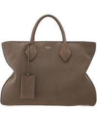 Ferragamo - レザー ハンドバッグ - Lyst