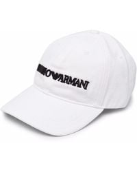 Emporio Armani - Cappello da baseball con ricamo - Lyst