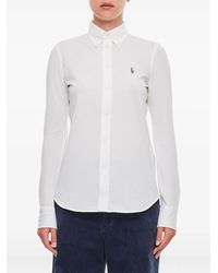 Polo Ralph Lauren - Heidi Embroidered Oxford Shirt - Lyst
