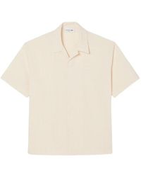 Lacoste - Striped Seersucker Shirt - Lyst