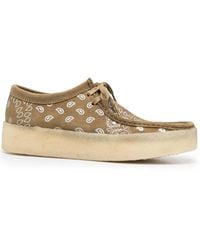 Clarks - バンダナプリント ダービーシューズ - Lyst